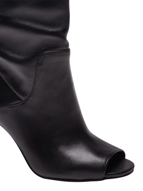 elaine leather bootie michael kors black|Elaine Leather Bootie .